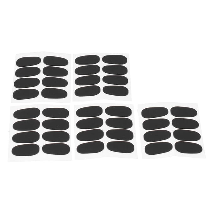 40 Stuks Mondstuk Kussens Patches Pads Accessoire voor Alto Tenor Saxofoon Klarinet Zwart 0.8mm gray