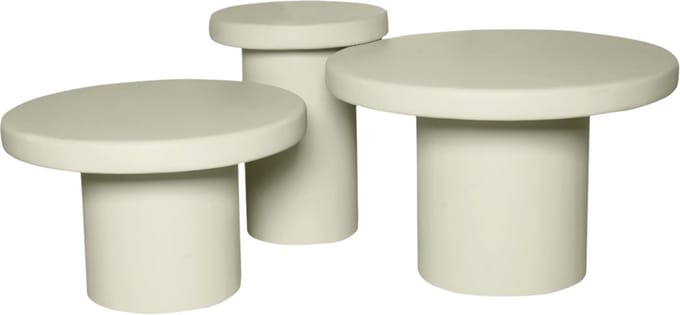 Starfurn - Salontafel Maya - Beige - 70x70x45 cm