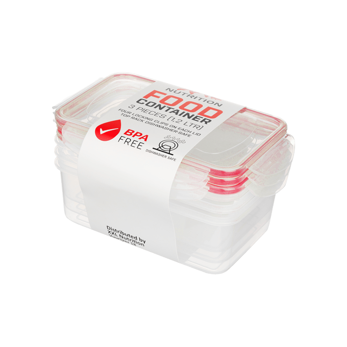 XXL Nutrition Vershoud Bakje - 1,2 L - 3 stuks