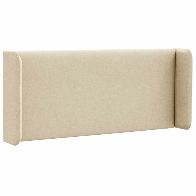 vidaXL - Hoofdbord - oor - Crème - 40,5 - x - 40,5 - x - 4 - cm - Stof