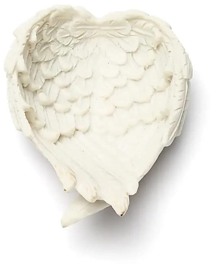 Engelenvleugels sieradenschaaltje – ±10 cm x 7 cm x 3 cm
