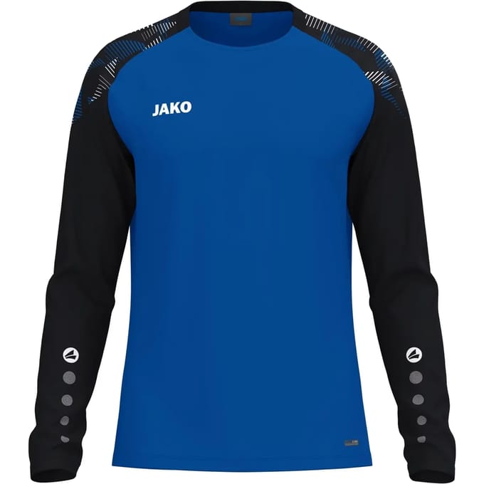Jako Sonic Longsleeve Heren - Royal / Zwart | Maat: M
