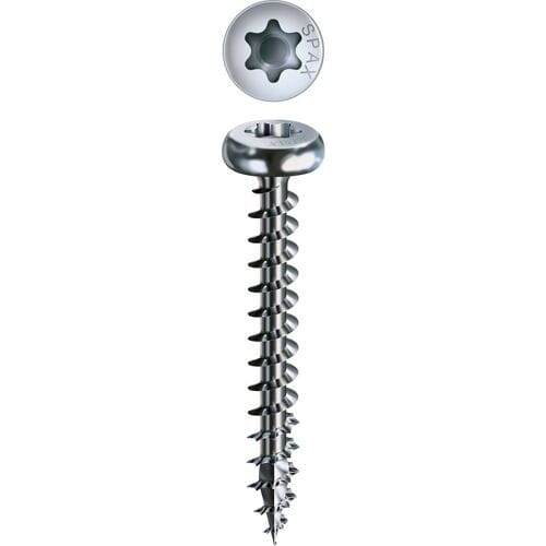 SPAX 0201010400303 Bolkopschroeven 4 mm 30 mm T-STAR plus Staal 200 stuk(s)