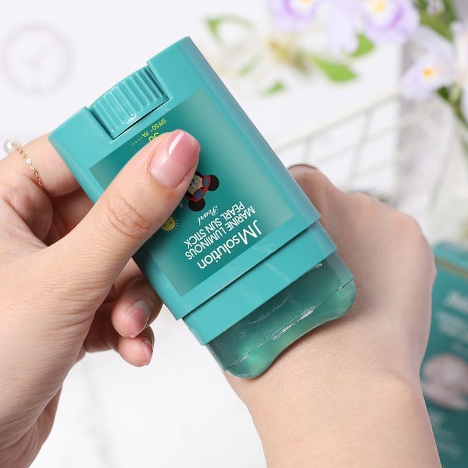 JMSolution Disney Marine Luminous Peaarl Sun Stick SPF50/PA++++21g + RANDOM GIFT blue