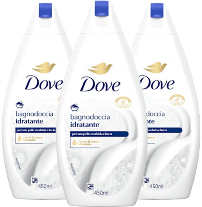 Dove Deeply Nourishing Douchegel - 3 x 450 ml