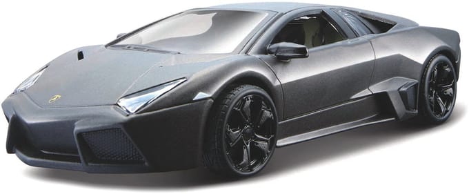 Bburago Lamborghini Reventon - Modelauto - Schaal 1:32 - Mat Donker Grijs