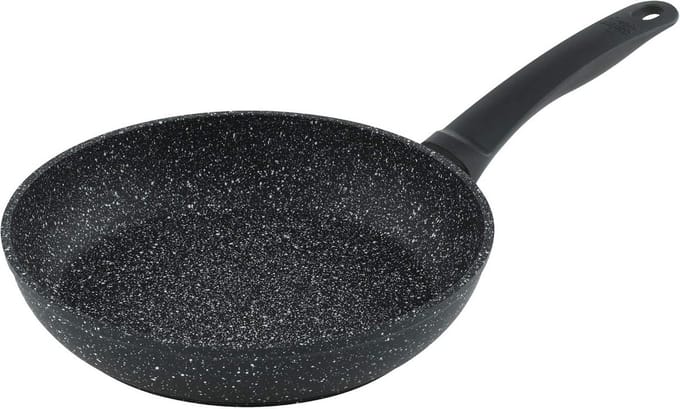 Easy Induction Marble braadpan, 24 cm, zwart, inductie, aluminium