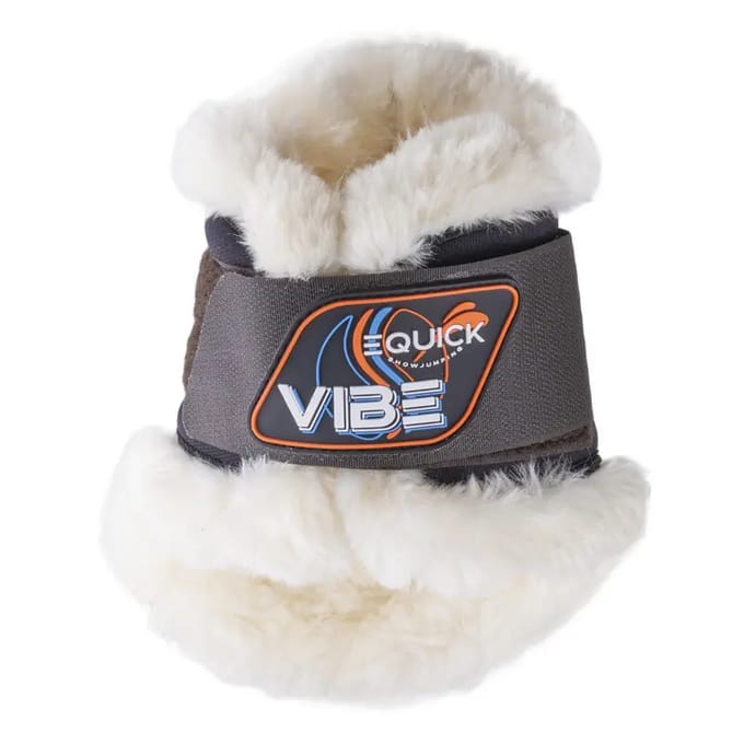 Open achterbeenlaarzen voor paarden eQuick Vibe Fluffy