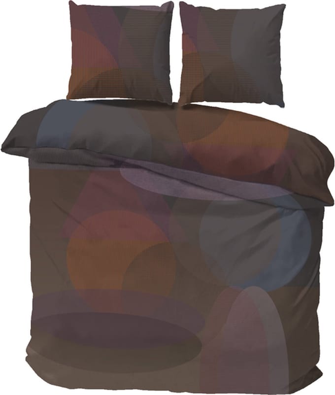 iSleep Dekbedovertrek Marit - Eenpersoons - 140x200/220 cm - Multi