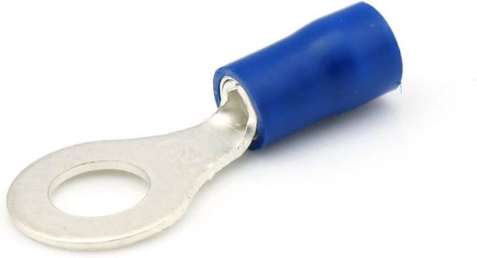 Ripca Ringkabelschoen 1,5-2,5Mm2 Blauw 6,4mm - 100 stuks