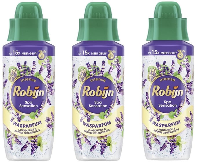 Robijn Wasparfum - Pink Sensation - 3 x 342 ml Voordeelverpakking
