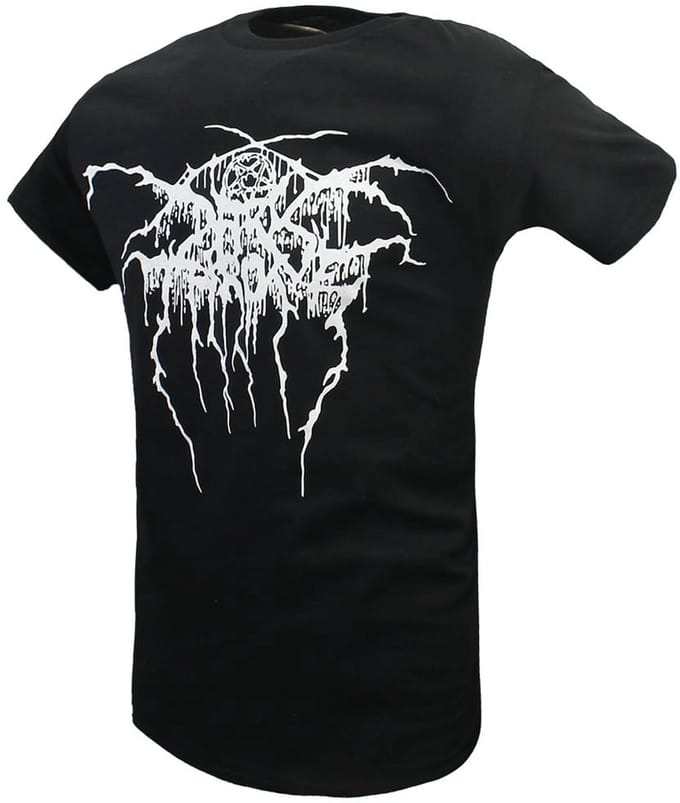 Darkthrone Logo Band T-Shirt - Officiële Merchandise - Zwart