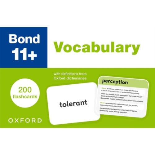 Bond 11+: Bond 11+ Vocabulary Flashcards - Bond 11+