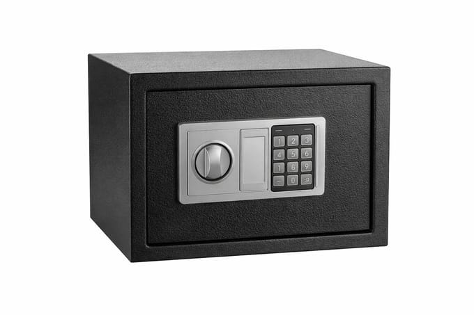 Seth Select Digitale Veiligheidskluis 8,5L – Elektronische Kluis met Code – Compacte Geldkluis voor Thuisgebruik