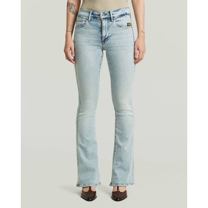 Vrouwelijke Flared Jeans G-Star 3301