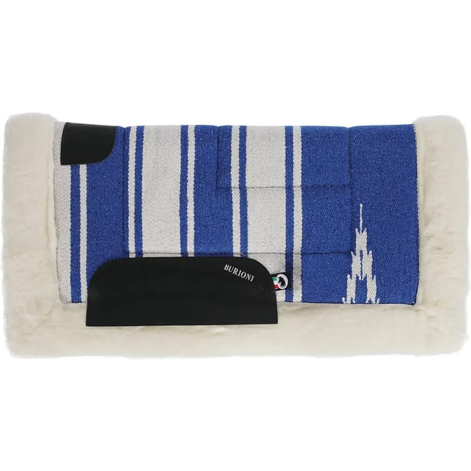 Westerntapijt voor paard van pure wol Burioni Navajo