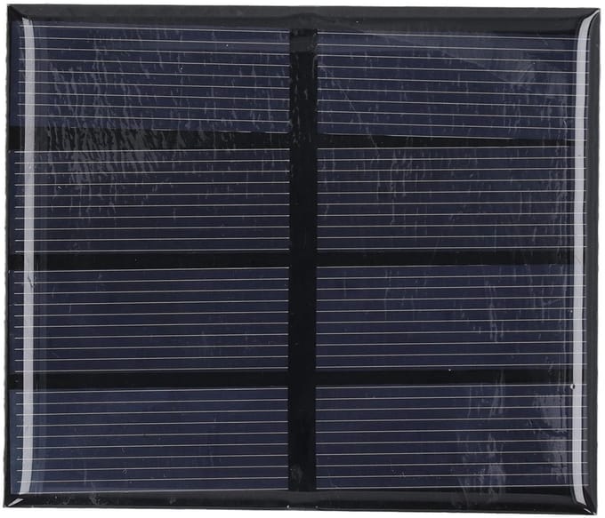 Allecto - Micro Mini Zonnepaneel - Zonne-energie - Geschikt voor DIY Solar Systemen - 0.6W - Polycrystalline Solar Cells - Milieu-vriendelijk - Com...