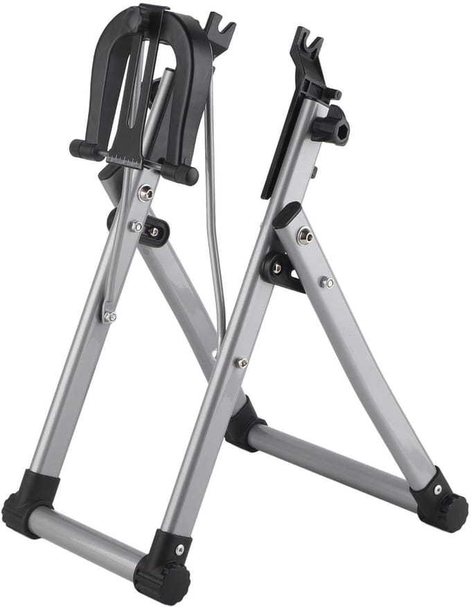Dailygoods- Fietswielstandaard Opvouwbaar - Aluminium Ondersteuning