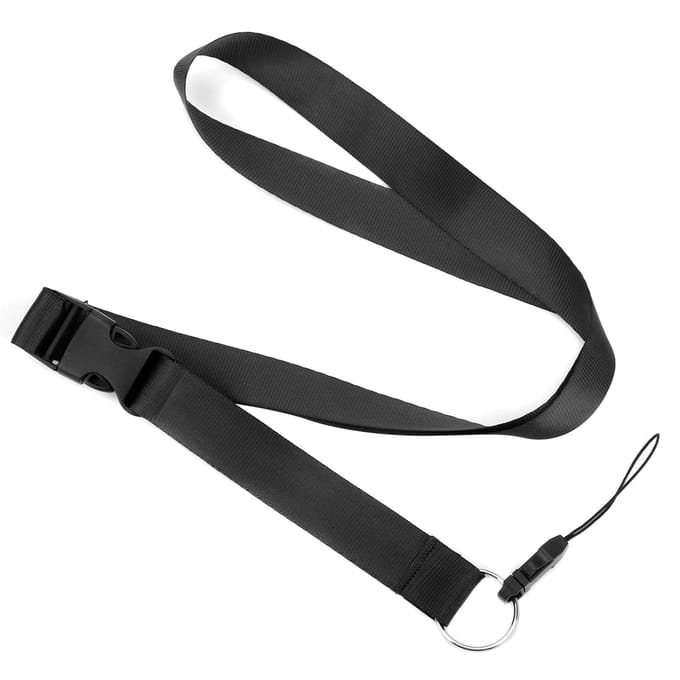 Nekkoord voor DJI FPV Combo Controller Verstelbaar Koord met Snelgesp black