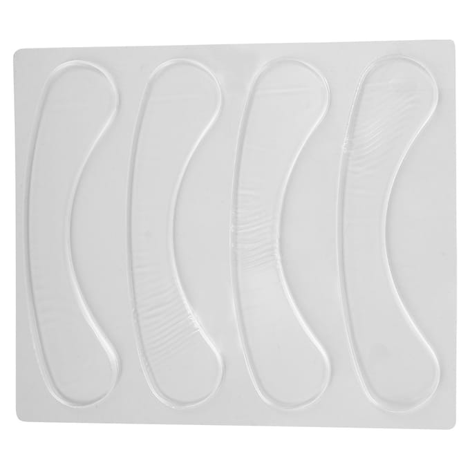 4 stuks Siliconen Lip Anti Rimpel Patch Herbruikbaar Transparant Huid Rimpel Gladmakende Patch white