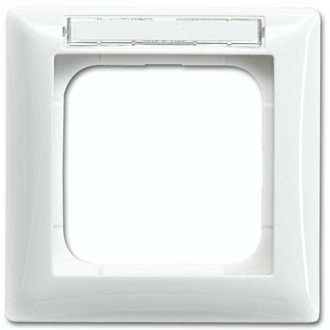 ABB Enkele Frame Afdekking Met Tekstvenster - 2CKA001754A4548