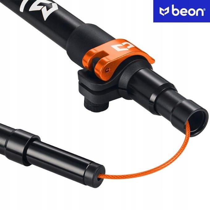 Beon Fold Lite Trekkingstokken Oranje 110-130cm Aluminium 7075