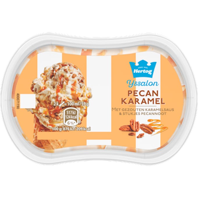 IJssalon mini pecan karamel