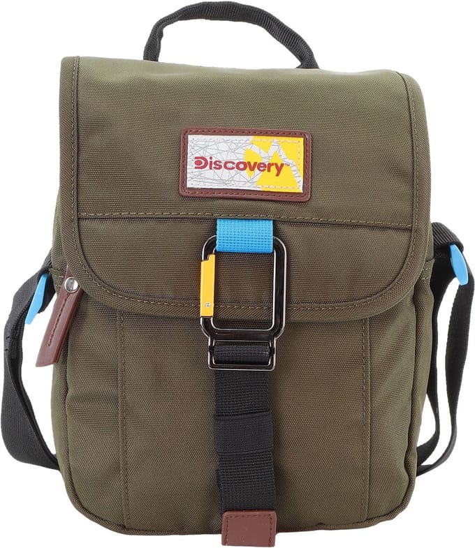 Discovery Schoudertas | Cross body tas - Icon - D00711 - Khaki - Khaki