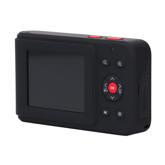 Digitale Camera 72MP 2.5K Video Uitvoer Dubbel Scherm Compacte Camera 16x Zoom Autofocus Selfie Camera zwart