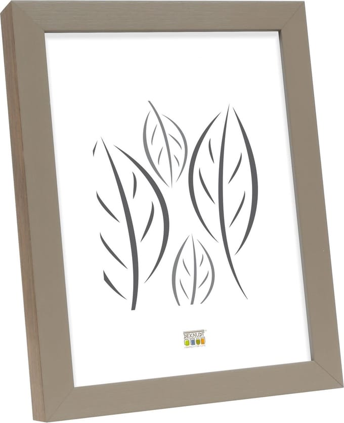 Deknudt Frames fotolijst S46PH3 - beige met houtstructuur - 20x20 cm