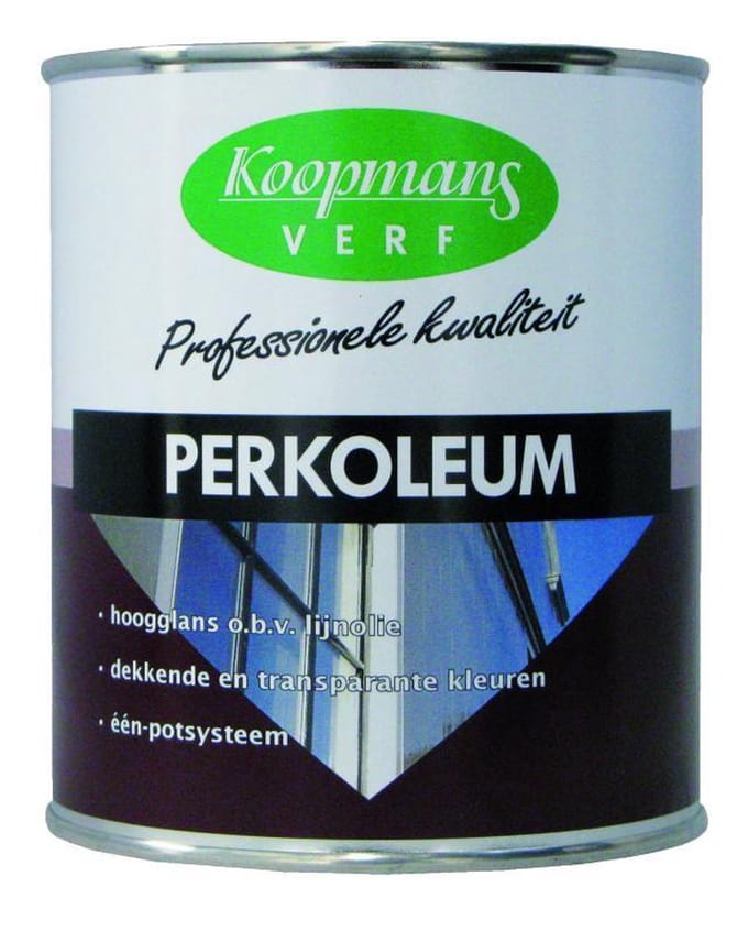 Koopmans Perkoleum - Dekkend - 0,75 liter - Patrolblauw