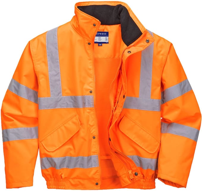 Portwest Hi-Vis Ademende Bomberjack RT62 - Oranje - M