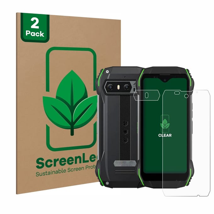 2 Stuks Screenprotector voor Blackview N6000 (Voor+Camera) - Hoogwaardige Beschermfolie transparant