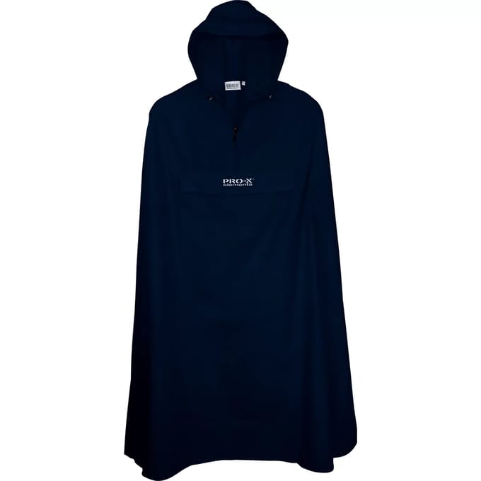 Poncho Paso marine blauw - volwassenen - Xplus - Pro-X Elements - 5000mm Waterdicht - winddicht M/L