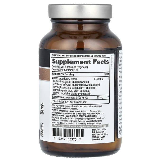 Kinoko 50+ Accc, Gesteriliseerde Probiotica, 60 Veggie Capsules