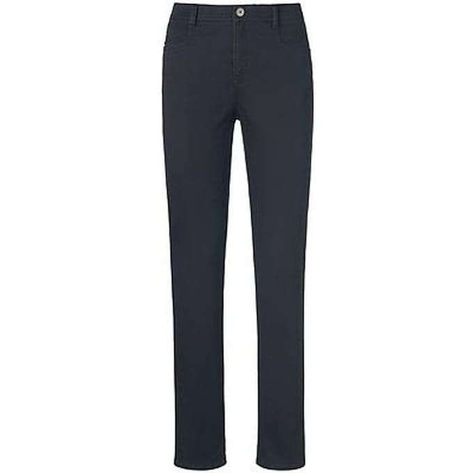 Regular Fit-broek model Mary Van Brax blauw