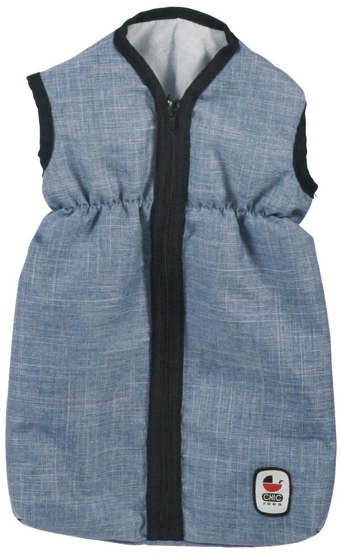 Bayer Chic Poppenslaapzak (jeans blauw) slaapzak voor pop
