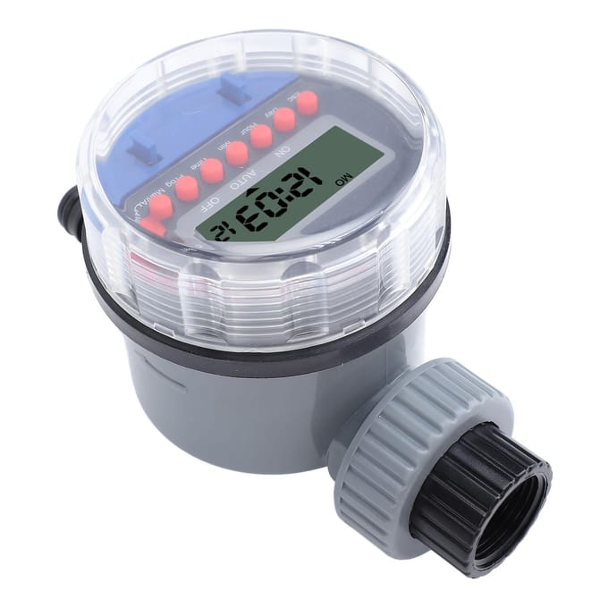 Sprinkler Timer LCD Scherm Display Elektronische Digitale Slang Kraan Irrigatie Water Timer voor Tuin gray