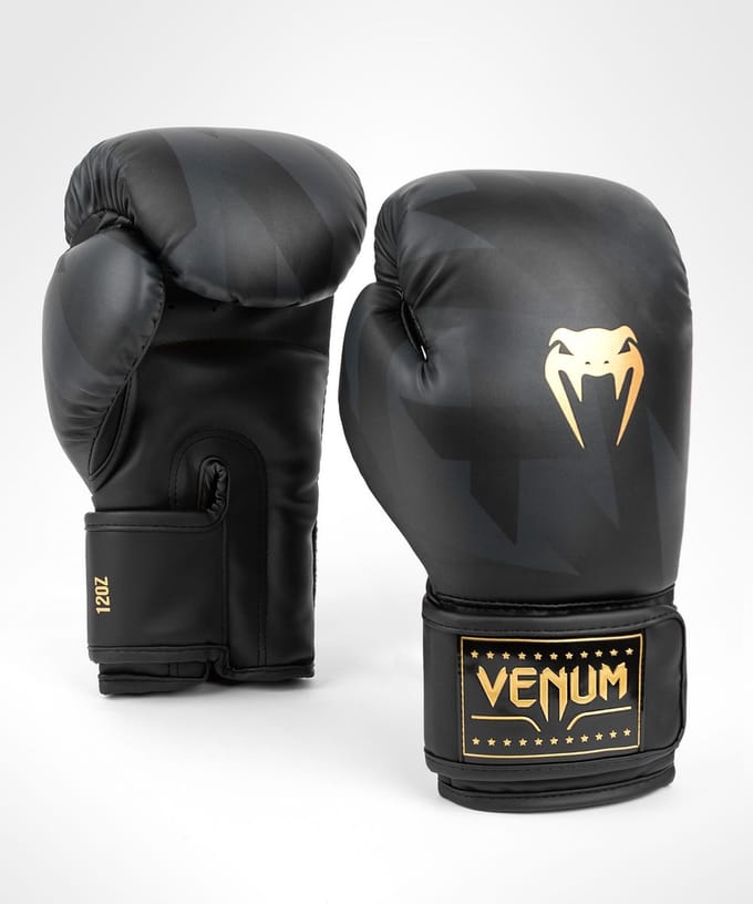 Venum Venum Razor Bokshandschoenen - Black/Gold - 12oz