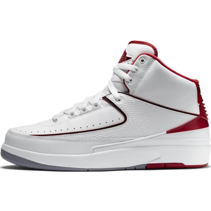 Jordan 2 Retro Wit Rood 2014 385475-102 46 gray