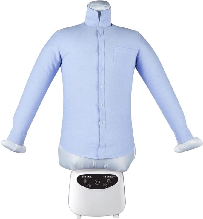 AMA® Strijkpop - Strijkdroger - Strijkmachine - Verstelbaar - ‎44x17x102cm - Blauw