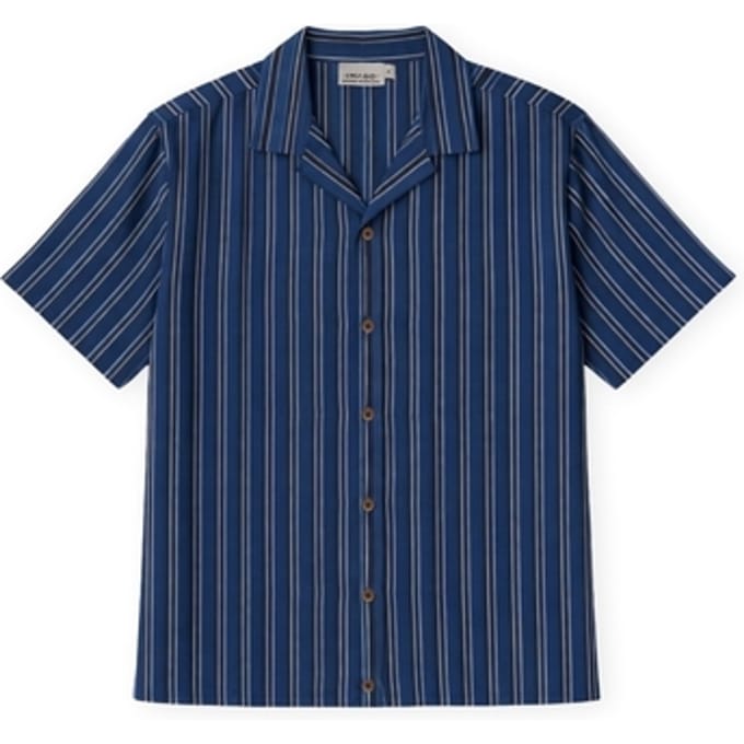 Overhemd Korte Mouw Imago Ether Shirt - Blue