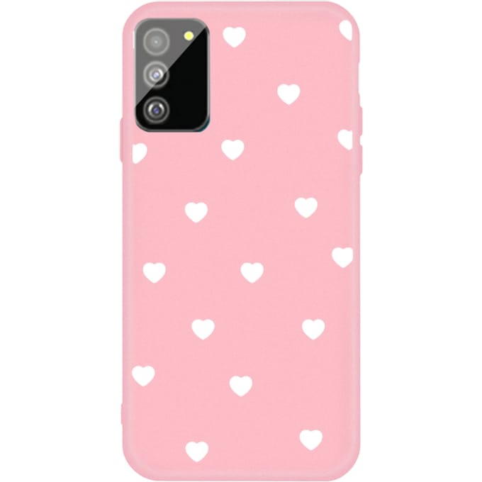 Mocaa Samsung Galaxy S20 Hearts Case Roze