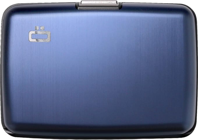 Ogon Designs Stockholm V3 Smart Case - Aluminium Creditcardhouder - RFID - Navy Blauw