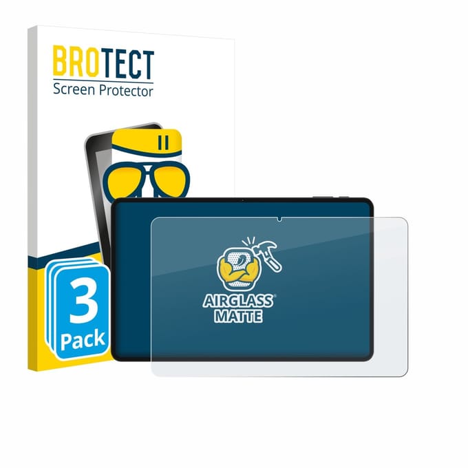 BROTECT - Screenprotector voor Teclast T60 Pro - Folie Beschermfolie Beschermglas matte 3 Stuks