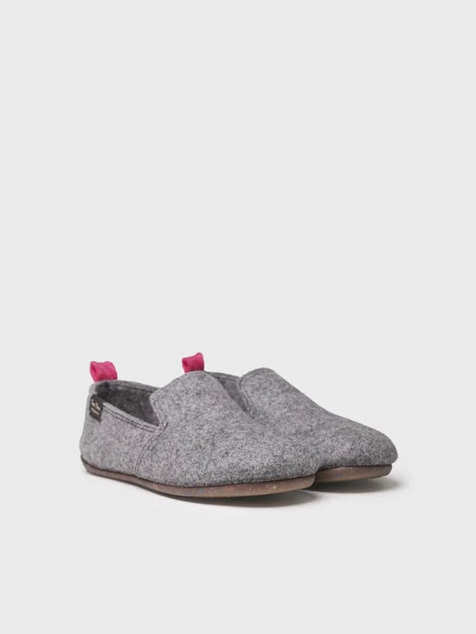 Damesslipper van gerecycled vilt | MELVA-FR