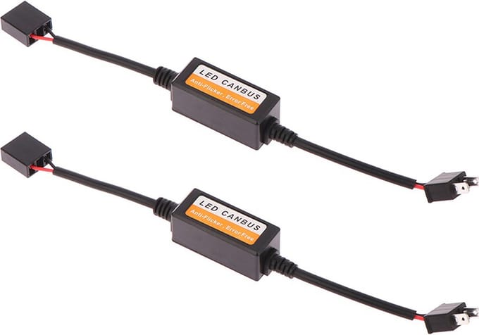 VCTparts® H7 CANBUS Decoder Adapter Set - Voor Niet-Canbus LED Lampen - Verwijdert Foutmeldingen (2 stuks)