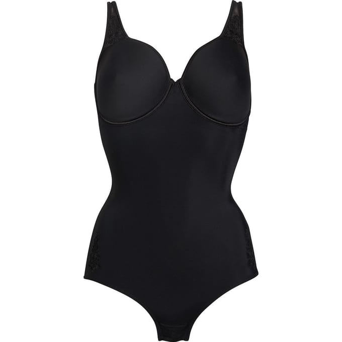 Elbrina  - Maat 85D - SPACER Vrouwen Body - Zwart