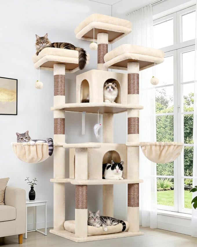 CLGP® Krabpaal Voor Grote Katten - Kattenboom - Krabpaal