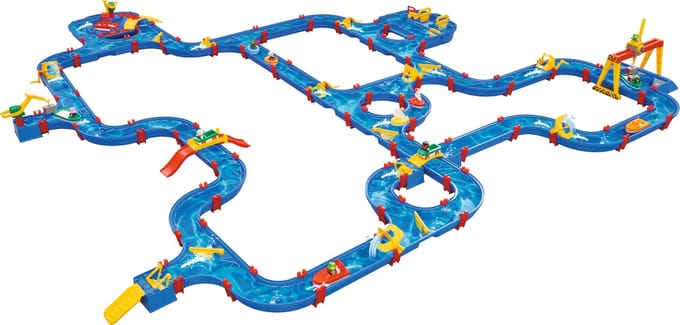 Big - AquaPlay - GigaSet - 330 x 330 x 24.5 cm - Vanaf 3 jaar - Waterbaan